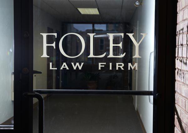 Door to Foley Law Firm office